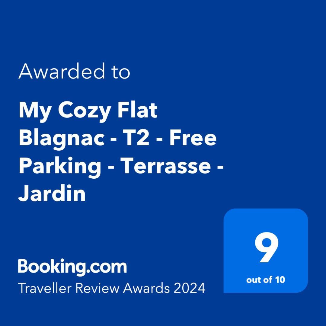 شقة My Cozy Flat Blagnac - T2 - Free Parking - Terrasse - Jardin المظهر الخارجي الصورة